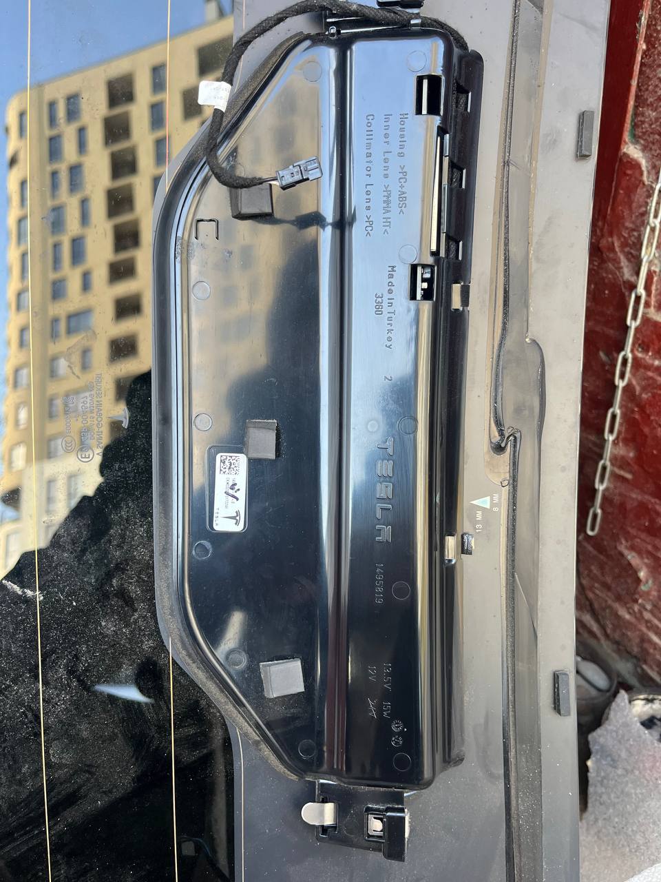 Скло кришки багажника 5