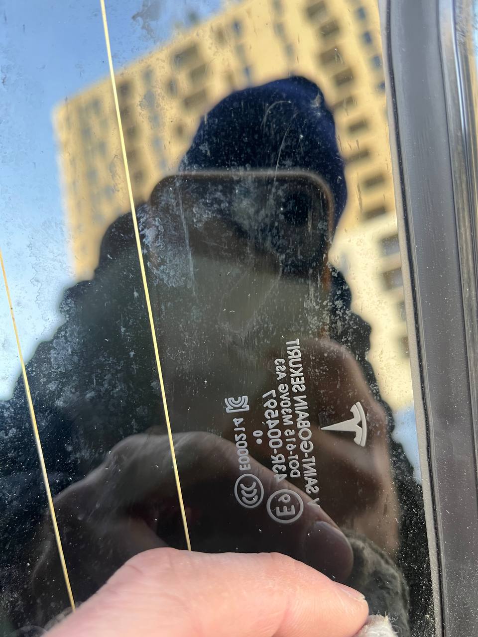 Скло кришки багажника 7