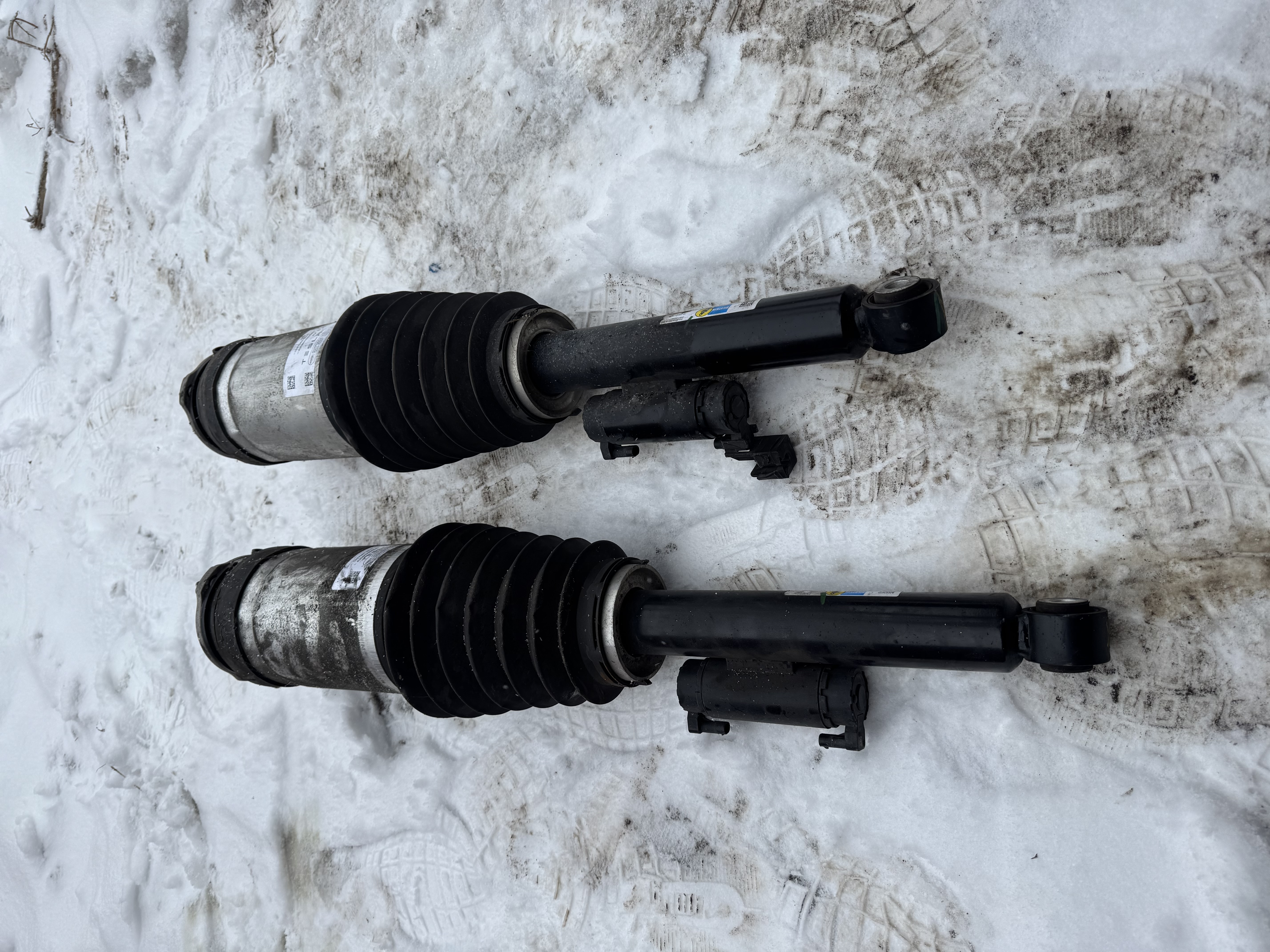 Амортизатори пневмо задні Tesla x 2019-2020 3