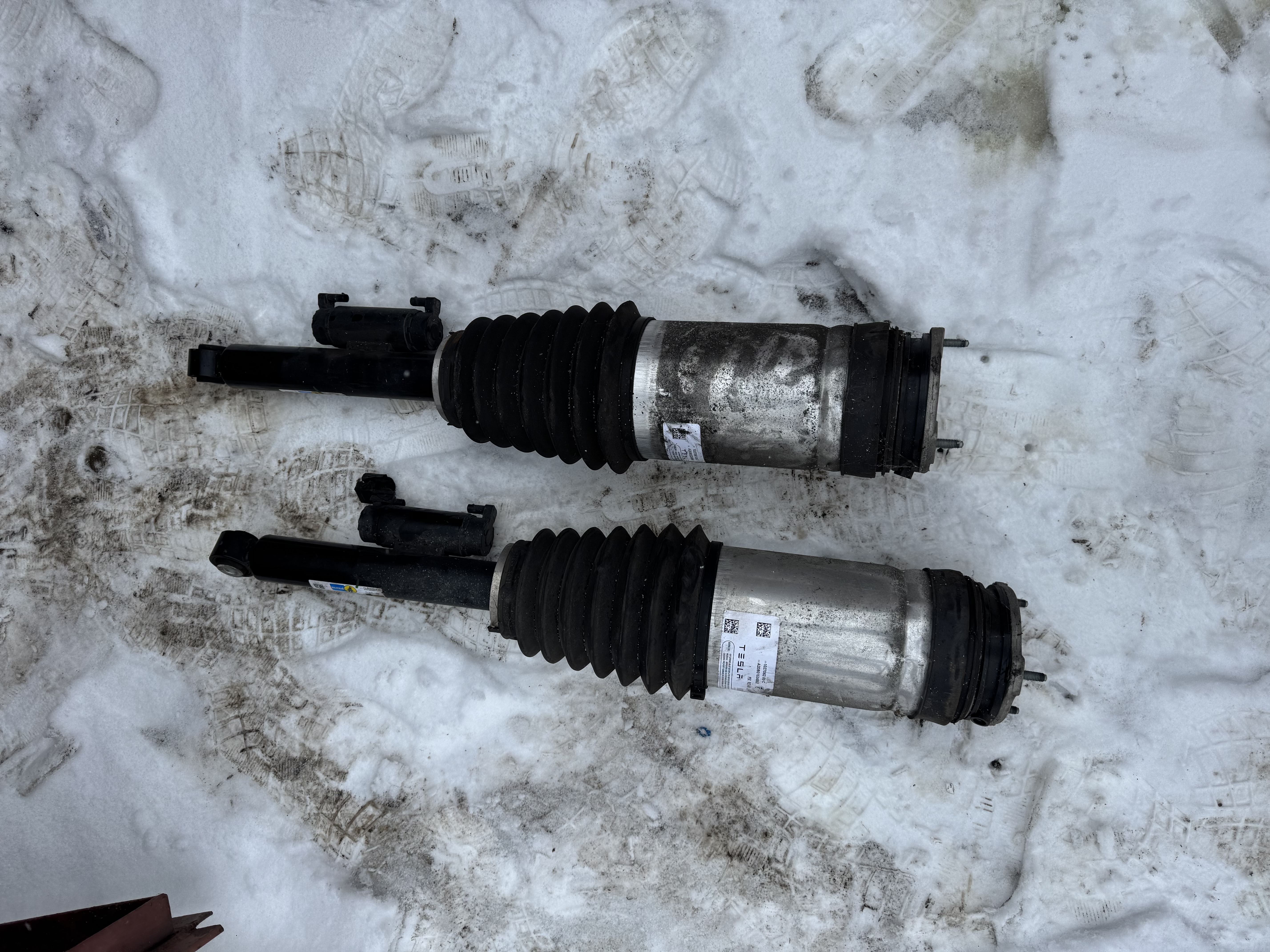 Амортизатори пневмо задні Tesla x 2019-2020 2