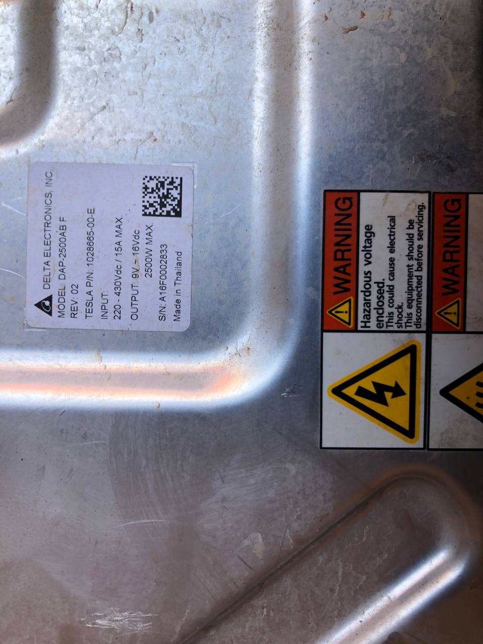 Конвертер (перетворювач напруги) Tesla S 16-20 рест REV 02 102866500E 3