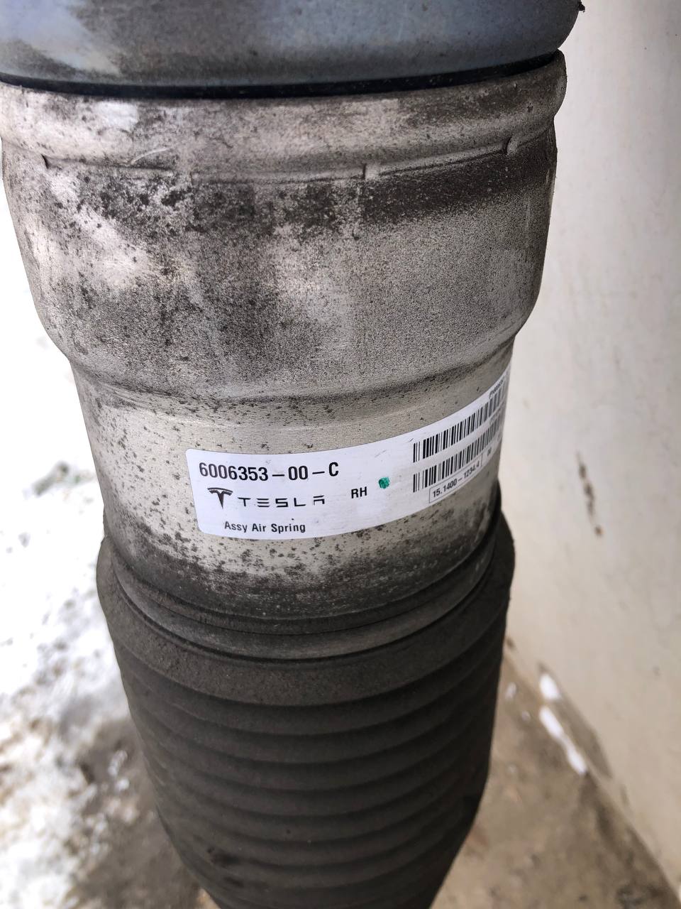 Пневмоамортизатор Tesla S задній лівий,правий 6006352-00-C , 6006353-00-C 2
