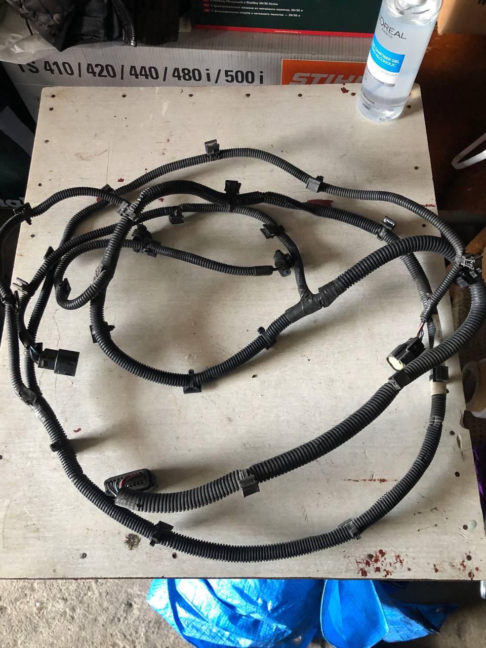 Проводка переднього бампера Tesla Model S 12-15 дорест без парктроніків , 1004420-00-F 2