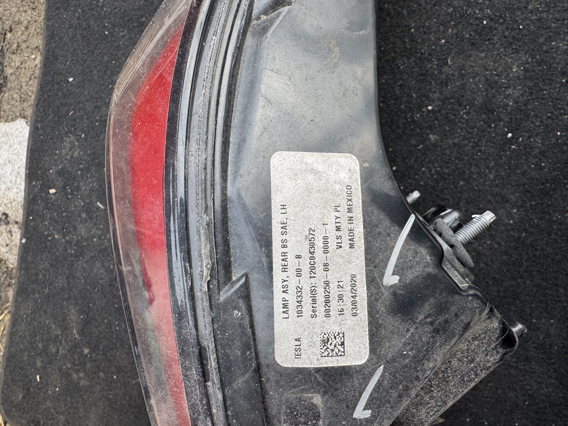 Стопи Tesla x 2016-2020 4